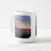 サウザンドオークスカリフォルニアロサンゼルスベンチュラ コーヒーマグカップ (正面左)