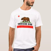 サウザンドオーク,カリフォルニア Tシャツ (正面)