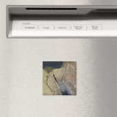 サウジアラビアからの黄褐色の塵の雲 マグネット (インサイチュ (食洗機))