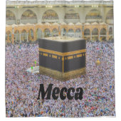 サウジアラビアのメッカでイスラム教で最も神聖な都市、カーバ シャワーカーテン (正面)