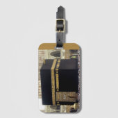 サウジアラビアのメッカ、カアバのハッジ巡礼者 ラゲッジタグ (正面縦)