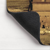 サウジアラビアの古代Madain Salehの場所 マウスパッド (コーナー)