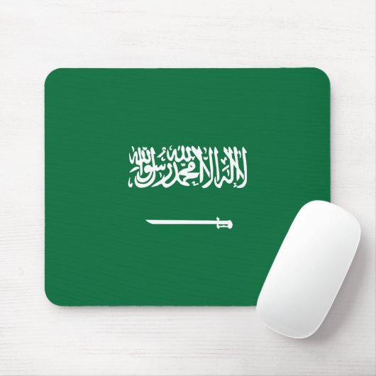 サウジアラビアの国旗 マウスパッド (マウス)