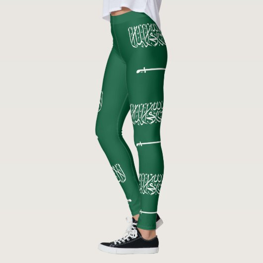 サウジアラビアの国旗 レギンス (左)