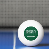 サウジアラビアの旗 卓球ボール (ネット)