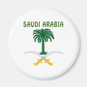 サウジアラビアの紋章付き外衣 マグネット