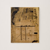 サウジアラビアのMadain Saleh、古代3の場所 ジグソーパズル (縦)