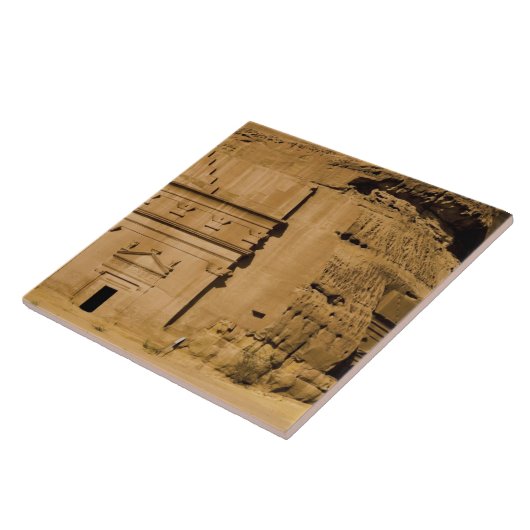 サウジアラビアのMadain Saleh、古代3の場所 タイル (側面)