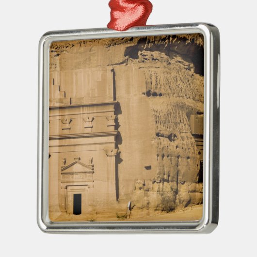 サウジアラビアのMadain Saleh、古代3の場所 メタルオーナメント (左)