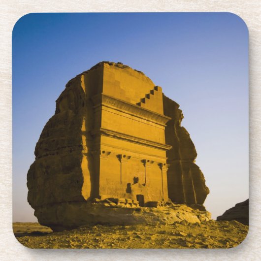 サウジアラビアのMadain Saleh、古代4の場所 コースター (正面)