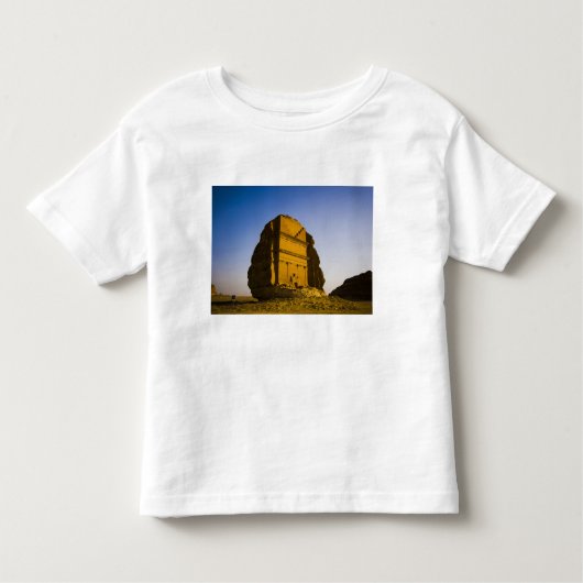 サウジアラビアのMadain Saleh、古代4の場所 トドラーTシャツ (正面)