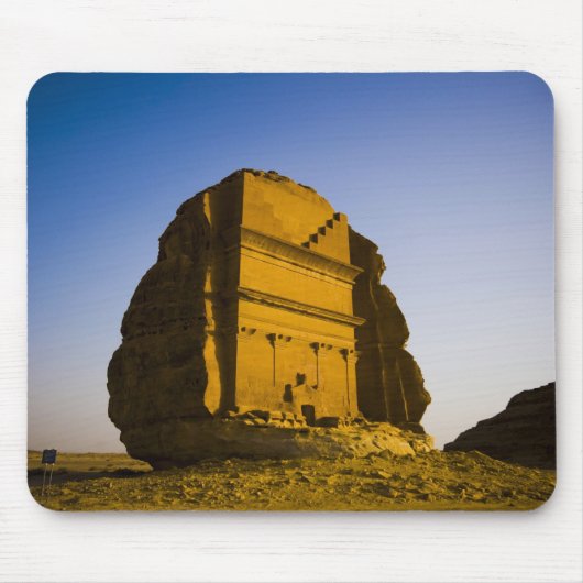 サウジアラビアのMadain Saleh、古代4の場所 マウスパッド (正面)