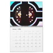 サウジアラビアデザインカレンダー カレンダー (1月 2026)