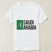 サウジアラビアミニマルデザインコレクション Tシャツ (デザイン正面)