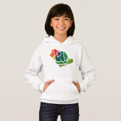 サウジアラビアンナショナルデーフード付きスウェットシャツ (正面フル)