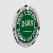 サウジアラビア丸エンブレム オーナメント (正面)