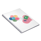 サウジアラビア人アメリカのノート ノートブック (右側)