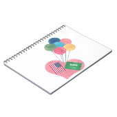 サウジアラビア人アメリカのノート ノートブック (左側)