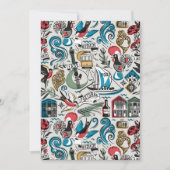 サウジアラビア人気がある//ポルトガルのモチーフ サンキューカード (正面)