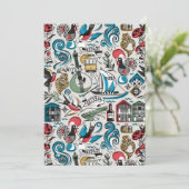 サウジアラビア人気がある//ポルトガルのモチーフ サンキューカード (スタンド正面)