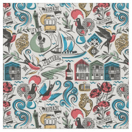 サウジアラビア人気がある//ポルトガルのモチーフ ファブリック