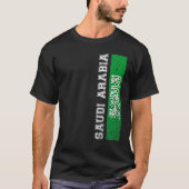 サウジアラビア伝統プライド国サポートサウジ Tシャツ (正面)