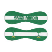 サウジアラビア国旗とコート・オブ・アームズ愛国心 野球ボール (パネル)