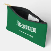 サウジアラビア国旗 アクセサリーポーチ (見開き)