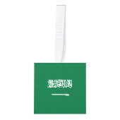 サウジアラビア国旗 キューブオーナメント (正面)