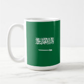 サウジアラビア国旗 コーヒーマグカップ (左)