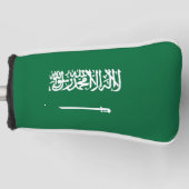 サウジアラビア国旗 ゴルフヘッドカバー (正面)