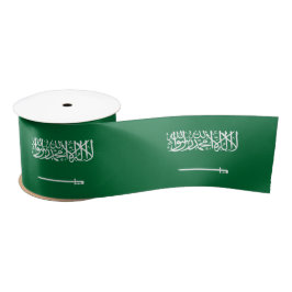 サウジアラビア国旗 サテンリボン