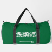 サウジアラビア国旗 ダッフルバッグ (裏面)