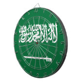 サウジアラビア国旗 ダーツボード (正面右)