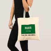 サウジアラビア国旗 トートバッグ (正面(商品))
