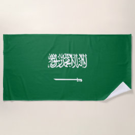 サウジアラビア国旗 ビーチタオル