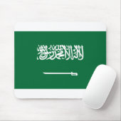 サウジアラビア国旗 マウスパッド (マウス)