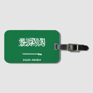 サウジアラビア国旗 ラゲッジタグ