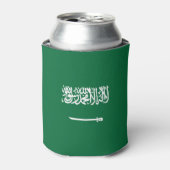 サウジアラビア国旗 缶クーラー (缶正面)