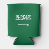 サウジアラビア国旗 缶クーラー (正面)