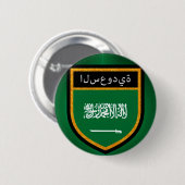サウジアラビア国旗 缶バッジ (正面&裏面)