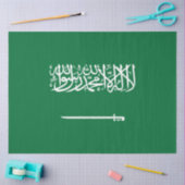 サウジアラビア国旗 薄葉紙 (クラフト)