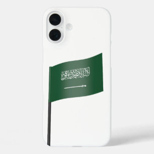 サウジアラビア国旗 iPhone 16 PLUSケース