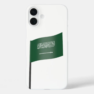 サウジアラビア国旗 iPhone 16 PLUSケース