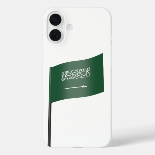 サウジアラビア国旗 Case-Mate iPhoneケース (裏面)