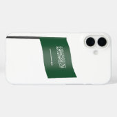 サウジアラビア国旗 Case-Mate iPhoneケース (裏面 (横))
