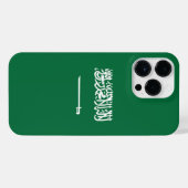 サウジアラビア国旗 iPhoneケース (裏面横)