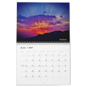 サウジアラビア場面 カレンダー (3月 2027)