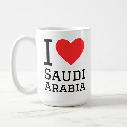 サウジアラビア大好き コーヒーマグカップ (左)