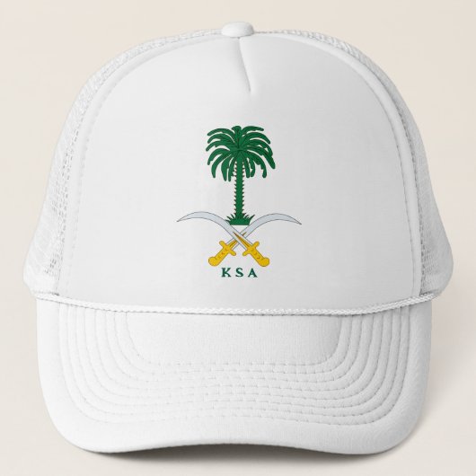 サウジアラビア王国のエンブレム キャップ (正面)